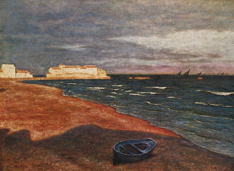 Aleksander Gierymski Das Meer oil painting picture
